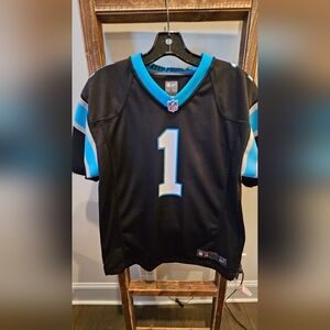 Like NEW- NFL Nike Carolina Panthers Cam Newton Jersey